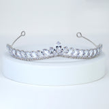 Swarovski wedding Dainty Leaves tiara, bridal crown tiara, Leaves wedding tiara, crystal bridal tiara, wedding crown, tiara bride