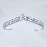 Swarovski wedding Dainty Leaves tiara, bridal crown tiara, Leaves wedding tiara, crystal bridal tiara, wedding crown, tiara bride