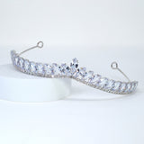 Swarovski wedding Dainty Leaves tiara, bridal crown tiara, Leaves wedding tiara, crystal bridal tiara, wedding crown, tiara bride