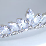 Swarovski wedding Dainty Leaves tiara, bridal crown tiara, Leaves wedding tiara, crystal bridal tiara, wedding crown, tiara bride