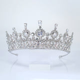 Twinkle Star Swarovski Crystals & Big Cubic Zirconia Queen Tiara , Bridal Crown Tiara, Crystal Wedding Tiara, Wedding Crown, Tiara Bride