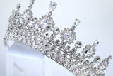 Twinkle Star Swarovski Crystals & Big Cubic Zirconia Queen Tiara , Bridal Crown Tiara, Crystal Wedding Tiara, Wedding Crown, Tiara Bride