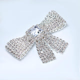 Cubic Zirconia, Diamond Bow Bridal Hair Comb, Bridal Hair Piece, Bridal Hair Accessories, Wedding Hair Accessory, Bridal Hair Comb.