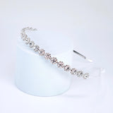 Swarovski Crystals Glimmer Grace Headband, Hair Vine Headband, Bridal Hair, Rhinestone Delicate Headband.