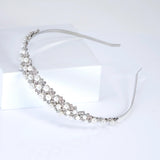 Pearl Enchantment Headband, Bridal Hair Vine, Delicate Headband, Hair accessories.