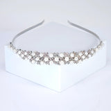 Pearl Enchantment Headband, Bridal Hair Vine, Delicate Headband, Hair accessories.