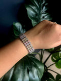 CZ Fairy's Colorful Embrace Tennis Bracelet , Diamond Bracelet, Bracelet Femme, Wedding Bracelet, Bridesmaid Gift, Rainbow Bridal Bracelet.