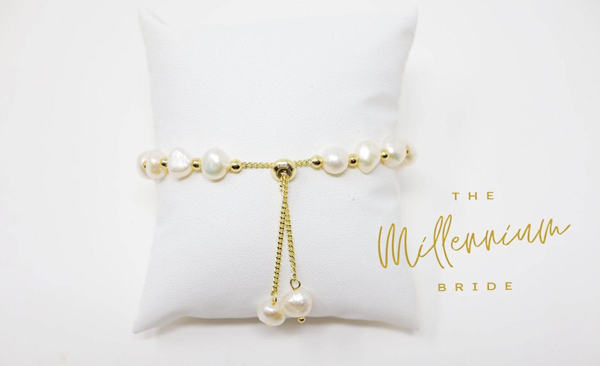 Freshwater Pearl Bracelet, Wedding Bracelet, Statement Bracelet, Real Pearl Bracelet,Gift for her, wedding jewelry, Bride bracelet.