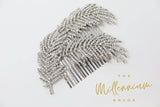 Crystals Feather Bridal Hair piece, Bridal Hair Accessories, Wedding Hair Accessory, Bridal Hair Comb. Active Restock requests: 0