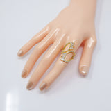 CZ  Wild Infinite Love Statement Ring, Engagement Ring, Promise Ring For a Friend, Friendship ring.