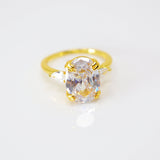CZ Brightest beginning Proposal Ring, Statement Ring, Engagement Ring, Two Ring Set, Promise Ring For a Friend, Friendship ring