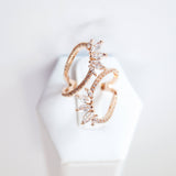 CZ  Wild Infinite Love Statement Ring, Engagement Ring, Promise Ring For a Friend, Friendship ring.