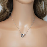 Eternity Circle Necklace • Infinity Necklace • Minimalist Jewelry • Linked circles necklace , connected circles, interlocking rings