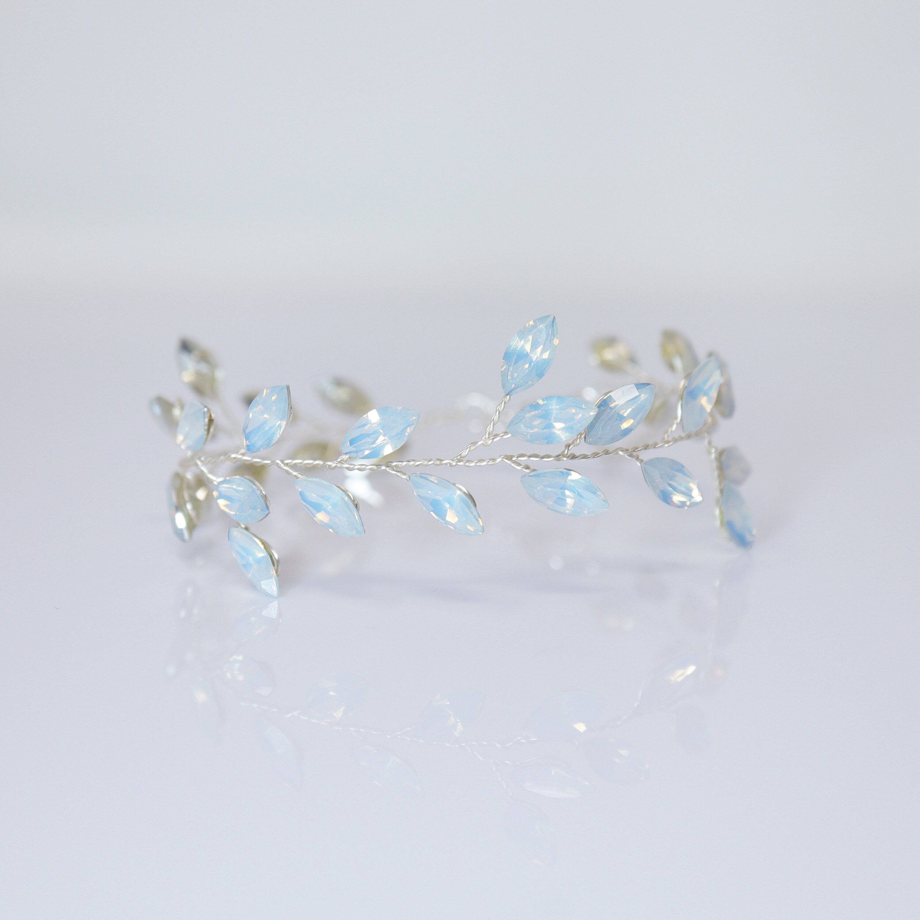 Opal Bracelet Vine Leaves Bracelet, Statement Bracelet, Opal Bracelet,Gift for her, Custom Gift.