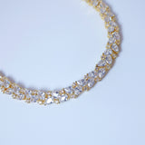 CZ Droplets Bracelet , Diamond Bracelet, Bracelet Femme, Wedding Bracelet, Bridesmaid Gift, Bride Bracelet, Bridal Bracelet.