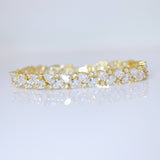 CZ Droplets Bracelet , Diamond Bracelet, Bracelet Femme, Wedding Bracelet, Bridesmaid Gift, Bride Bracelet, Bridal Bracelet.