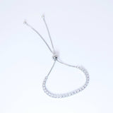 Cubic Zirconia Diamond Crystal Bracelet, Diamond Bracelet, Bridal Jewelry, Bridesmaid Gift, Statement Bracelet.