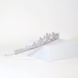 Swarovski wedding tiara, bridal crown tiara, Flower crystal wedding tiara, crystal bridal tiara, crystal wedding crown, tiara bride