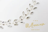 Swarovski Crystals Vine Leaves Wedding Hair Vine, Bridal Hair Vine, Rhinestone Headband, Delicate Headband, Statement hair accessories.