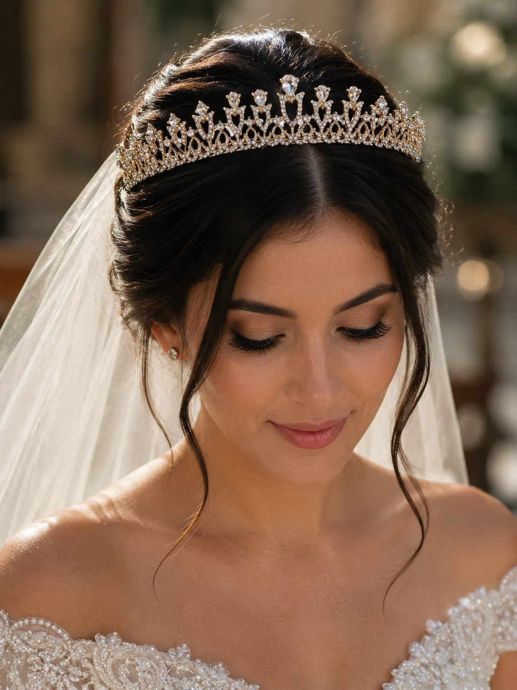 The Fairy Tale Heirloom Tiara , Bridal Crown Tiara, Crystal Wedding Tiara, Crystal Wedding Crown, Tiara Bride (Copy) (Copy)