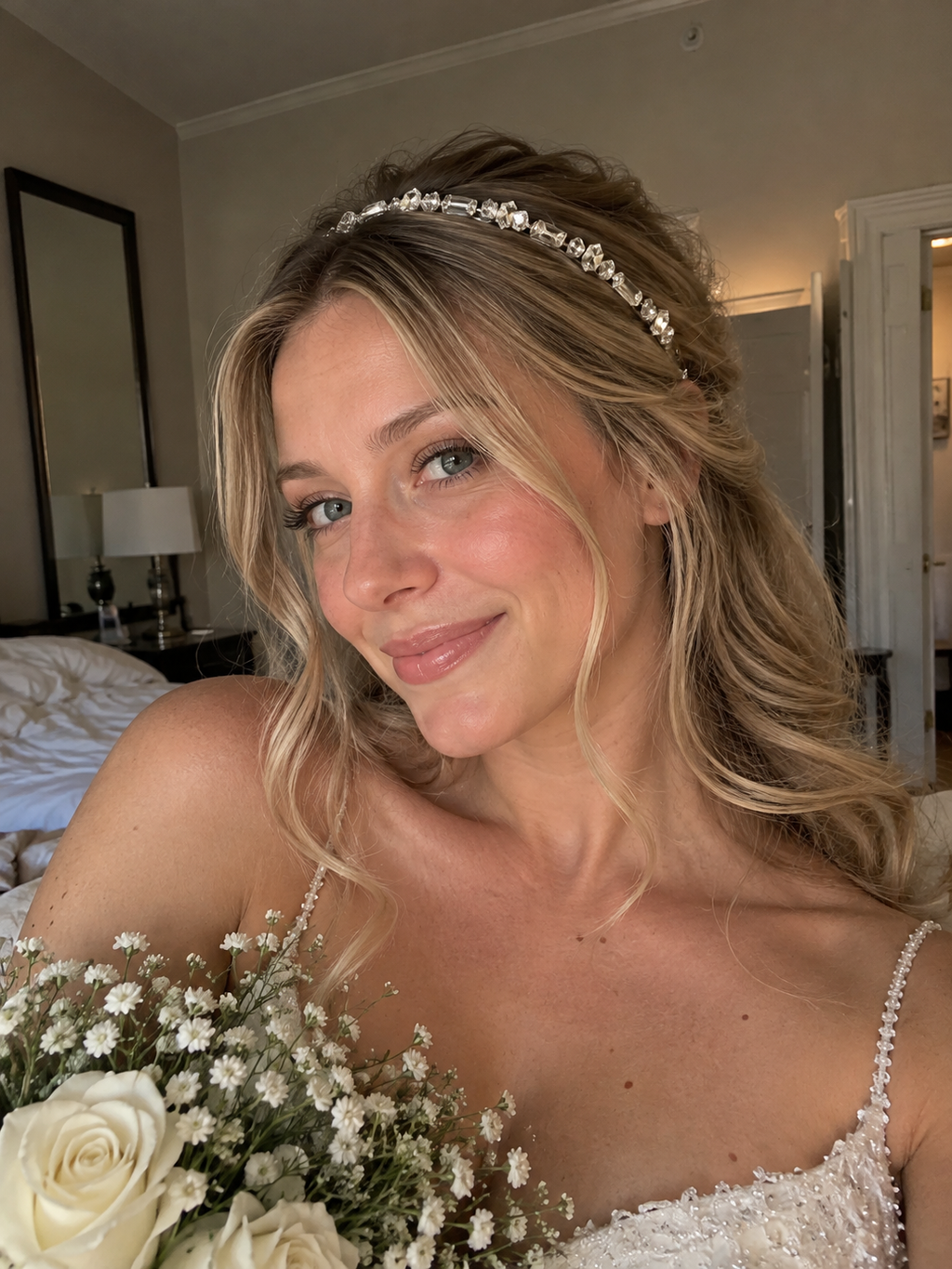 CZ Vienna Crystal Headband, Bridal Hair Vine, Delicate Headband, Hair accessories