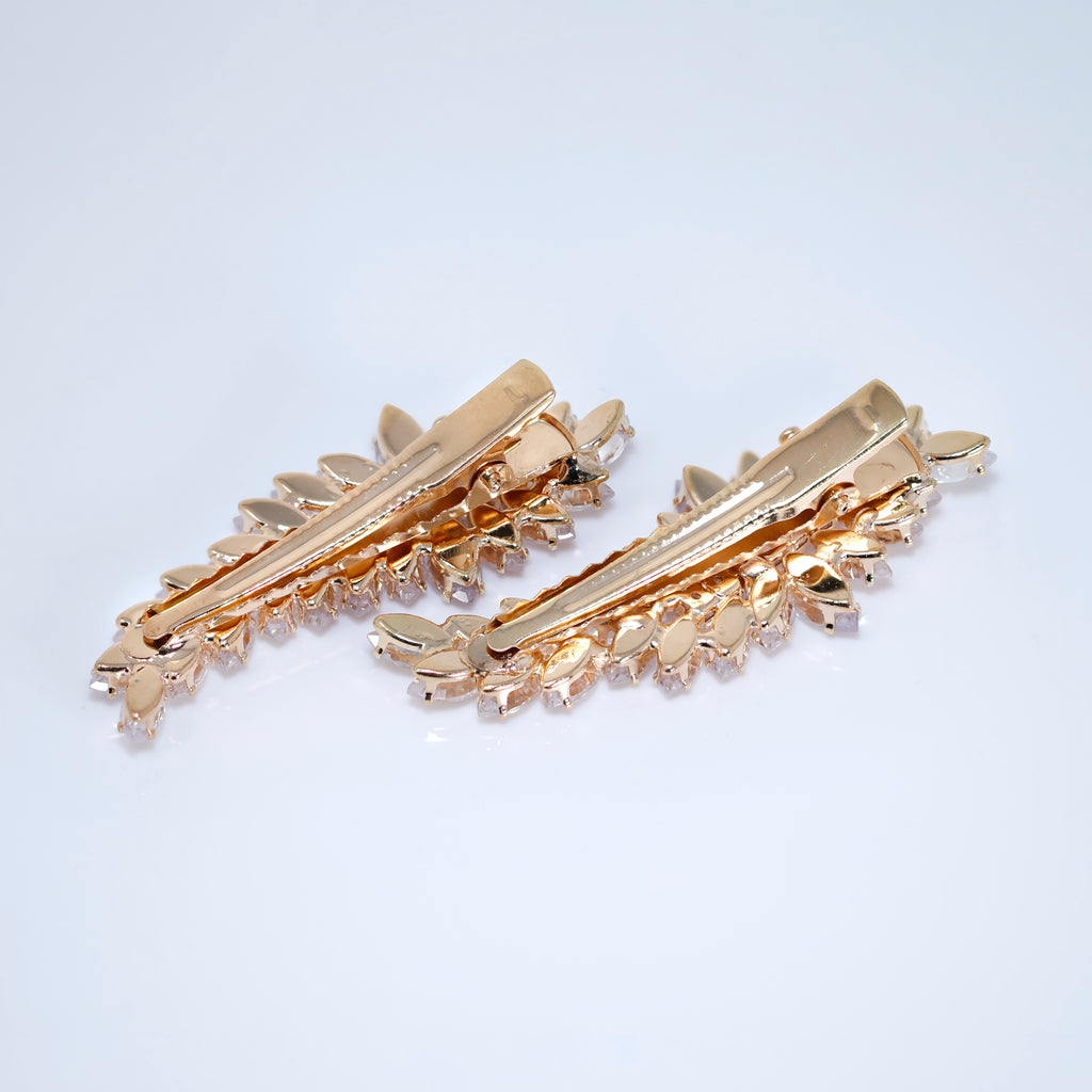 Set Of 2 Until Forever Bridal Hair Clip, Bridesmaid Gift, Wedding Hair Accessory.