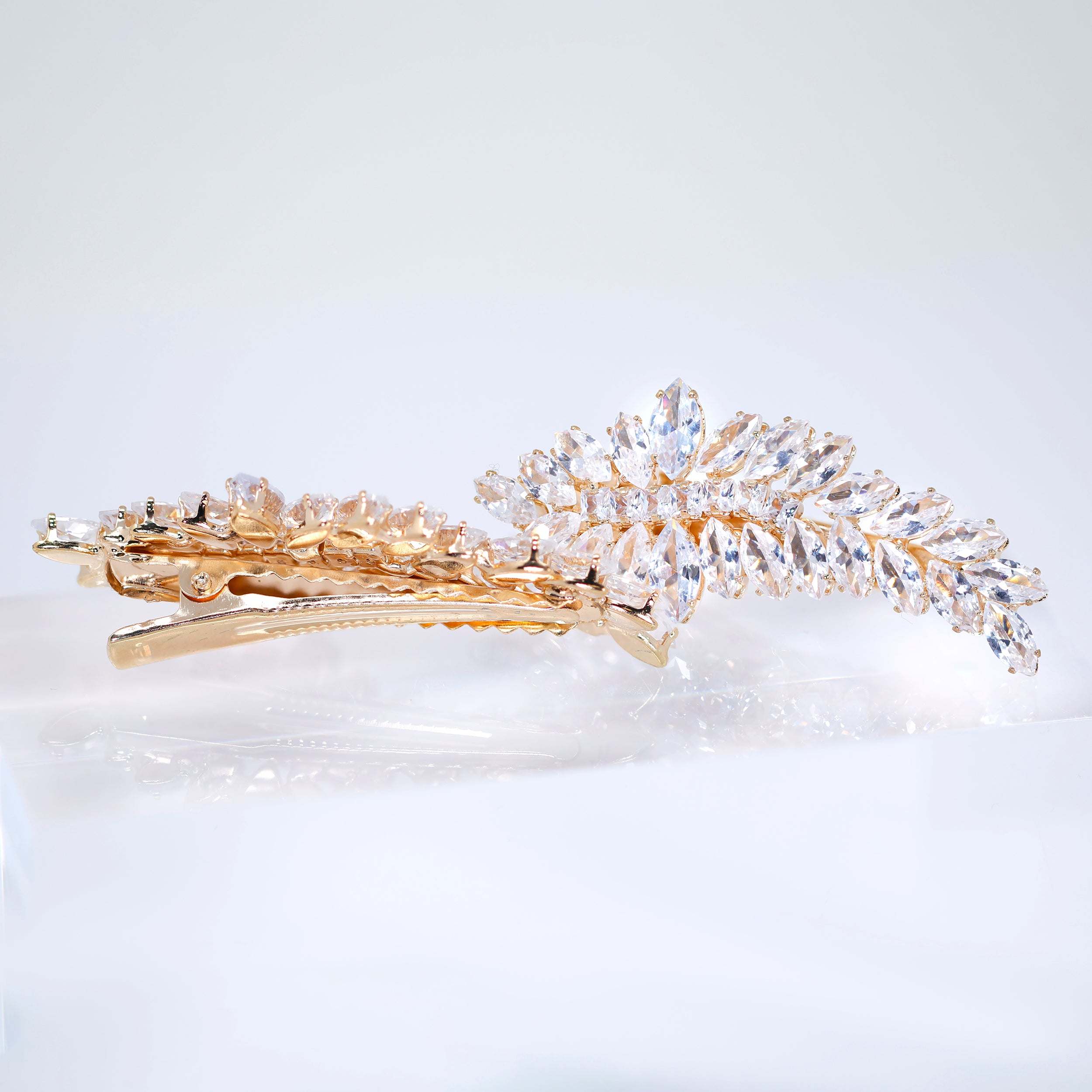 Set Of 2 Until Forever Bridal Hair Clip, Bridesmaid Gift, Wedding Hair Accessory.