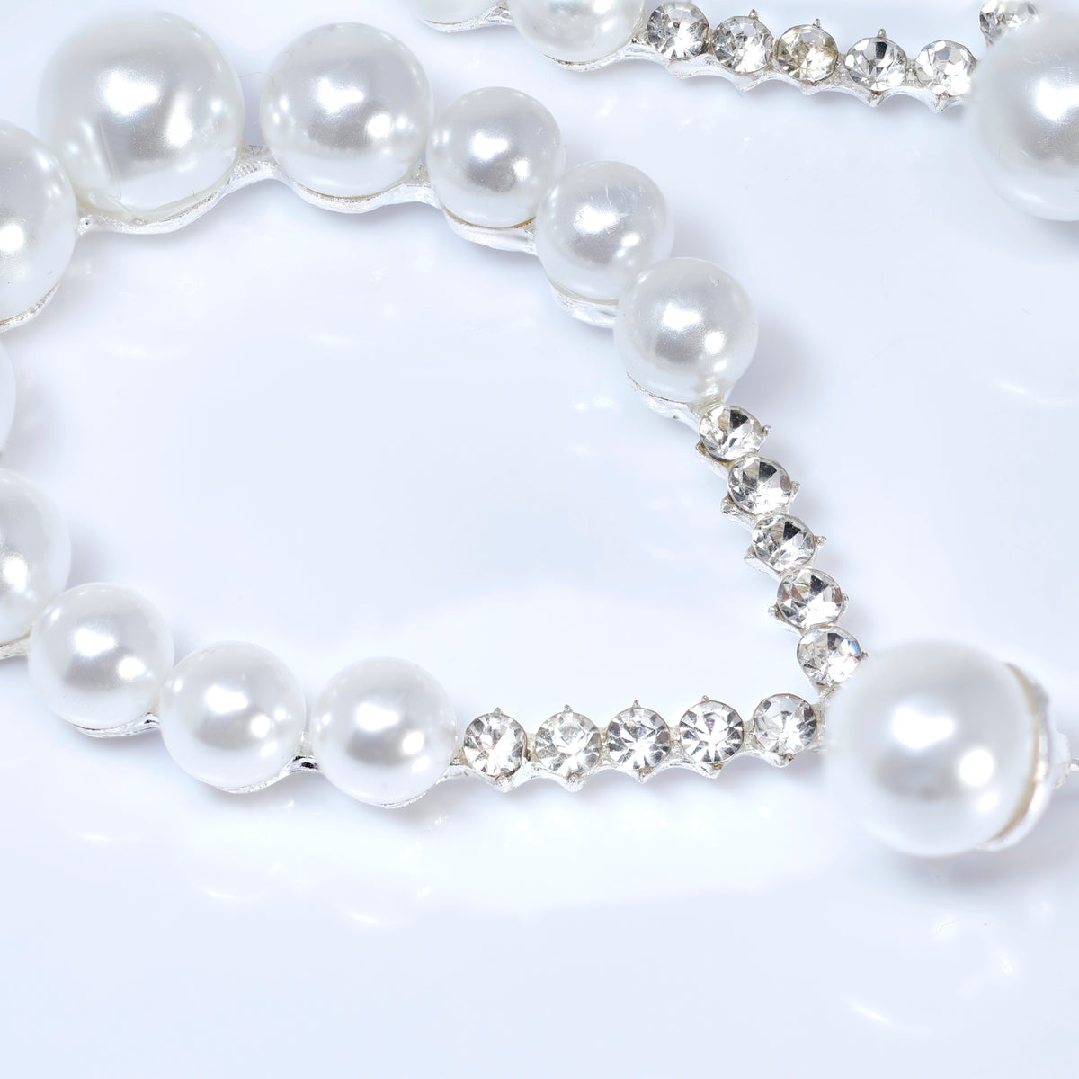 Written In Love Leaves Pearl Drop Bridal Earrings, Crystal Bridal Earrings, Statement Earrings Cz