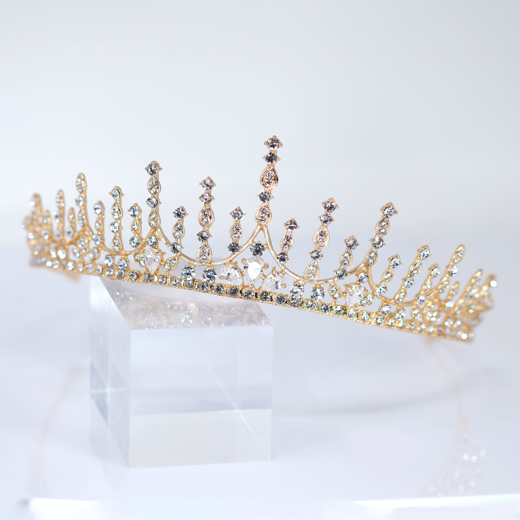 Once Upon a Crown Queen Tiara , Bridal Crown Tiara, Crystal Wedding Tiara, Crystal Wedding Crown, Tiara Bride (Copy)