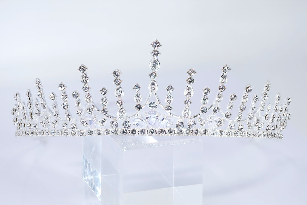 Once Upon a Crown Queen Tiara , Bridal Crown Tiara, Crystal Wedding Tiara, Crystal Wedding Crown, Tiara Bride (Copy)
