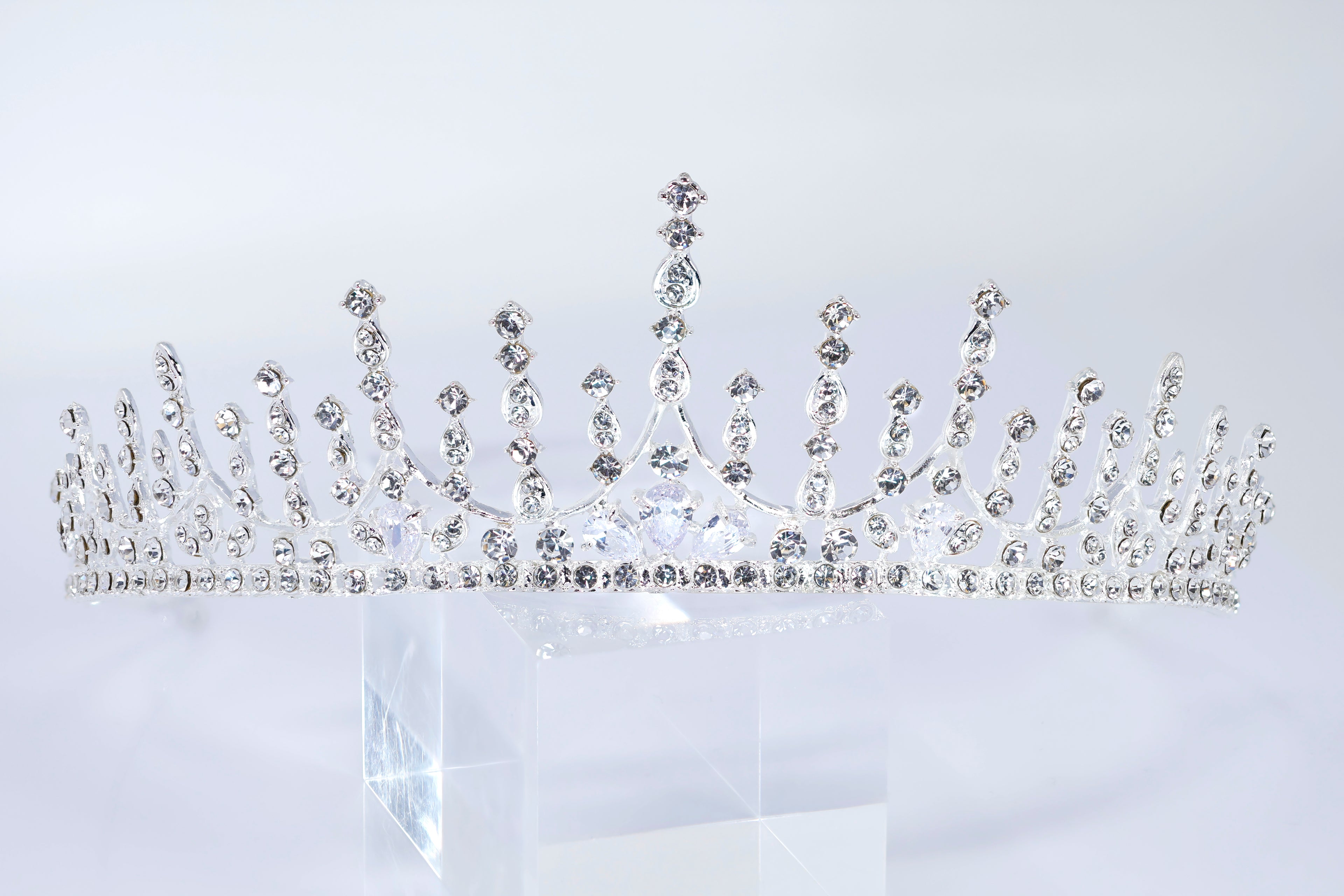 Once Upon a Crown Queen Tiara , Bridal Crown Tiara, Crystal Wedding Tiara, Crystal Wedding Crown, Tiara Bride (Copy)