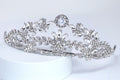 The Royal Garden Queen Tiara , Bridal Crown Tiara, Wedding Tiara, Crystal Wedding Crown, Tiara Bride