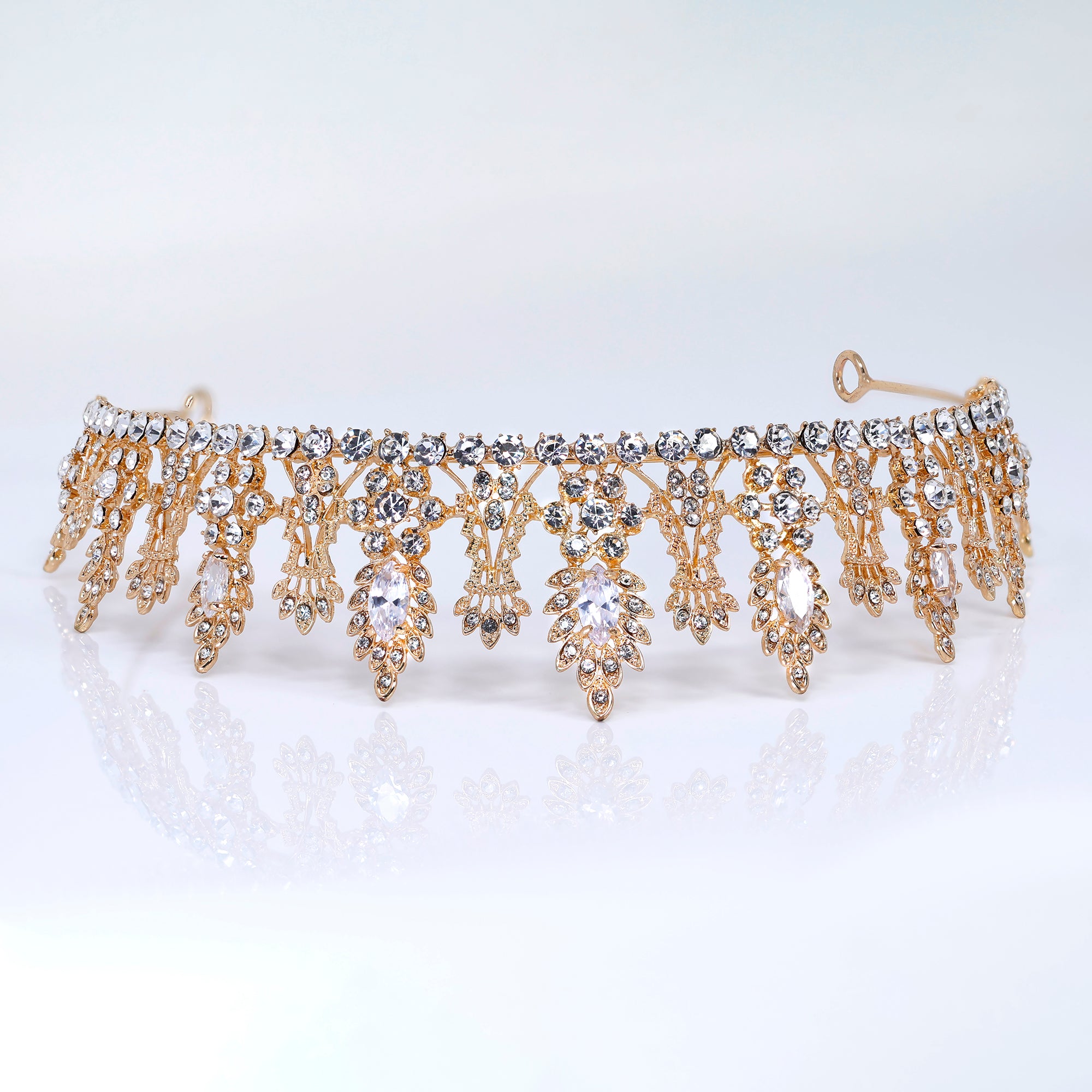 The Ever After Queen Tiara , Bridal Crown Tiara, Crystal Wedding Tiara, Crystal Wedding Crown, Tiara Bride (Copy) (Copy)