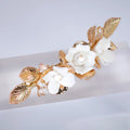 Garden Of Vows Floral Bridal Hair Clip, Bridesmaid Gift, Wedding Hair Accessory.