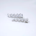 Set Of 2 Whispering Vines Bridal Hair Clip, Bridesmaid Gift, Wedding Hair Accessory.