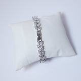 Swarovski Crystal Luxury Flower Drop Diamond/Crystal Necklace, Bridal Necklace Set, Bridal Jewelry, Statement Necklace