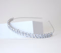 Swarovski Crystals Dainty Vine Three Leaves , Hair Vine Headband, Bridal Hair Vine, Delicate Headband, Hair accessories.