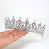 Swarovski Crystals & Big Cubic Zirconia Queen Tiara , Bridal Crown Tiara, Crystal Wedding Tiara, Crystal Wedding Crown, Tiara Bride