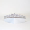 Swarovski wedding tiara, bridal crown tiara, Floral Leaves crystal wedding tiara, crystal bridal tiara, crystal wedding crown, tiara bride