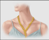 Swarovski Crystal Luxury Flower Leaves Drop Diamond/Crystal Necklace Set, Bridal Necklace Set, Bridal Jewelry, Statement Necklace