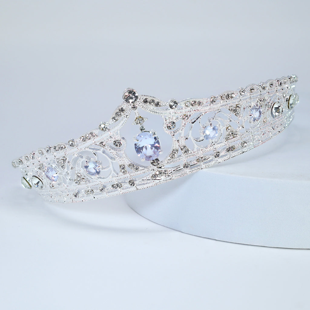 Luxury Swarovski Crystals & Big Cubic Zirconia Queen Tiara , Bridal Crown Tiara, Crystal Wedding Tiara, Crystal Wedding Crown, Tiara Bride