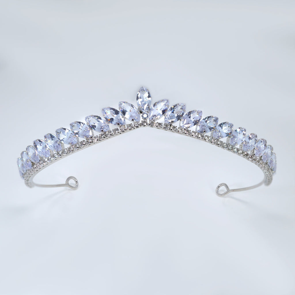 Swarovski wedding Dainty Leaves tiara, bridal crown tiara, Leaves wedding tiara, crystal bridal tiara, wedding crown, tiara bride