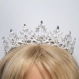 Glittering Grace Rhinestone Queen Tiara , Rhinestone Bridal Crown Tiara, Crystal Wedding Tiara, Crystal Wedding Crown, Tiara Bride