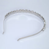 Radiant Rhinestone Moonlight Headband, Hair Vine Headband, Bridal Hair, Rhinestone Delicate Headband.