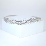 Swarovski Crystals Vine Crystal Whisper Headband, Hair Vine Headband, Bridal Hair, Rhinestone Delicate Headband.