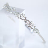 Swarovski Crystals Vine Crystal Whisper Headband, Hair Vine Headband, Bridal Hair, Rhinestone Delicate Headband.