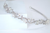 Swarovski Crystals Vine Crystal Whisper Headband, Hair Vine Headband, Bridal Hair, Rhinestone Delicate Headband.