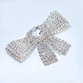 Cubic Zirconia, Diamond Bow Bridal Hair Comb, Bridal Hair Piece, Bridal Hair Accessories, Wedding Hair Accessory, Bridal Hair Comb.