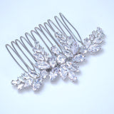 Swarovski Dainty Leaves Comb, Blooming Leaves Bridal Hair Comb, Bridal Hair Accessories, Wedding Hair Accessory, Bridal Hair Comb.