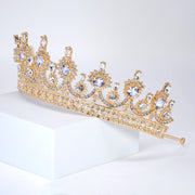 Swarovski Crystals & Big Cubic Zirconia Queen Tiara , Bridal Crown Tiara, Crystal Wedding Tiara, Crystal Wedding Crown, Tiara Bride